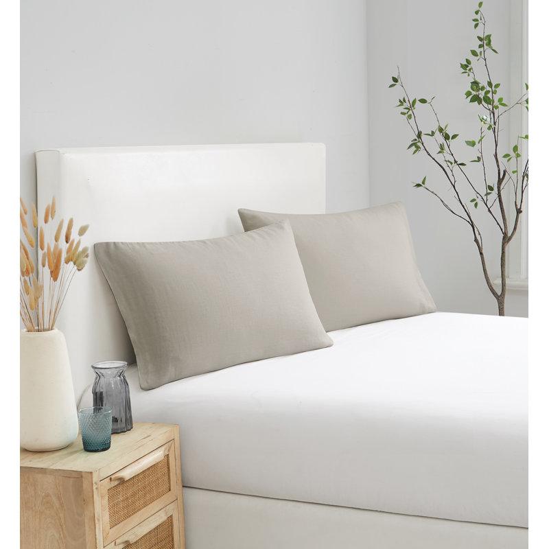 Brooklyn Loom Linen Sheets, Natural, Standard