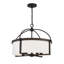 Luminaire suspendu tambour 4 lumières