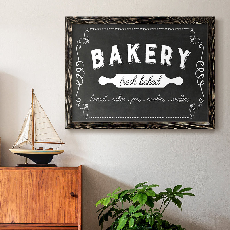 " Bakery ", Black, 14" H x 20" W