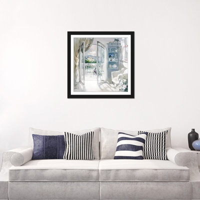 « ensoleillé room », reproduction sur toile