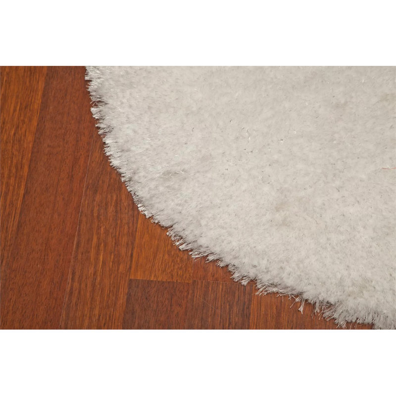 Tapis rond en coton Tulisia, Rond 6 pi 7 po