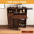 Space-Saving Folding Dining Table with Storage