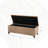 Tufted Top Soft Close Storage Bench-650430994