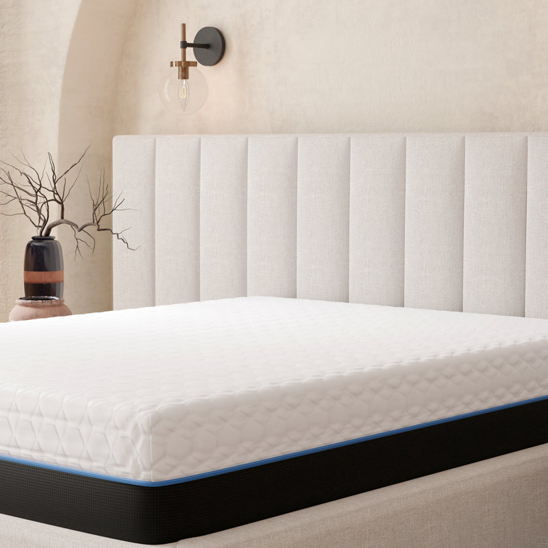 Très grand matelas californien en mousse viscoélastique imprégnée de cuivre 12 pouces, Très grand californien