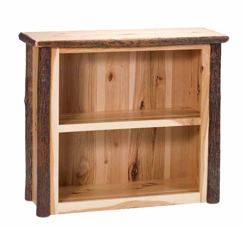 Petite bibliothèque Fireside Lodge Hickory, (2 tablettes) H 43 po x l 36 po x P 16 po, Espresso