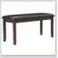 Ensemble de table de salle à manger 6 pièces avec banc et chaises, ensemble de table à manger en bois pour 6 personnes, ensemble de table de salle à manger de style rustique pour 6 personnes Farmhouse