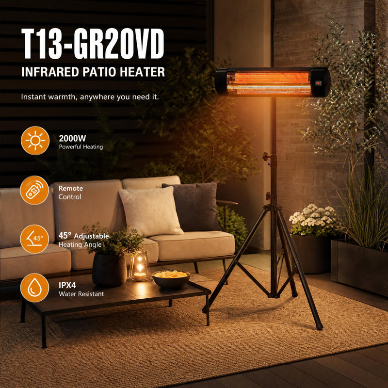 Rectangular Electric Smokeless Outdoor Fireplace