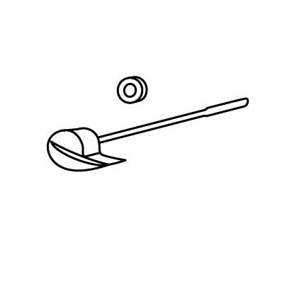 Trip Lever for ST743S, Polished Nickel