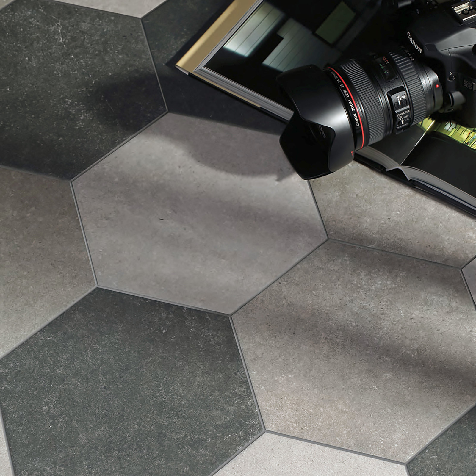 Traffic Hex 9" x 10" Porcelain Field Tile