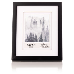 Gallery Solutions Wall Mount Or Tabletop Double Airfloat  Mat Picture Frame
