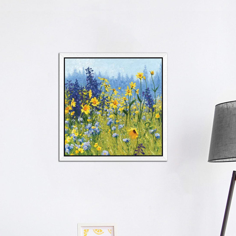 Joyful In July III by Shirley Novak - Print on Canvas, Wrapped Canvas, 93.98 cm H x 93.98 cm W x 3.175 cm D