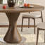 Table de salle à manger en bois massif avec métal-1281812554
