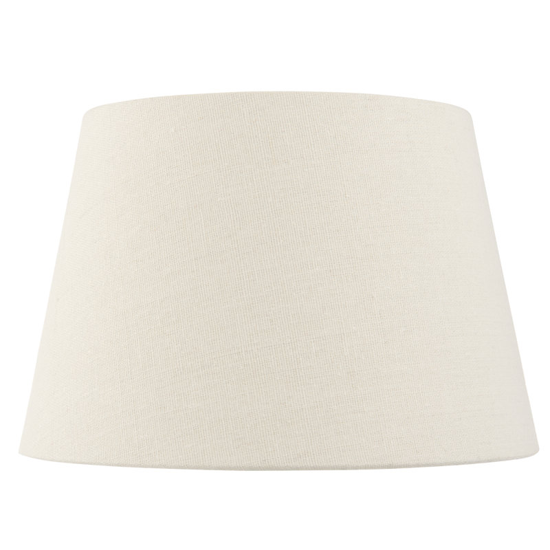 20cm Linen Empire Candelabra Shade, Ivory