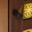 Solid Wood Rectangle Accent Cabinet