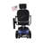 MAX PLUS BLUE 4 Wheels Outdoor Compact Mobility Scooter With 2Pcs*20AH Lead Acid Battery,Max Driving Range 16 Miles With Cup Holders & USB Charger Port