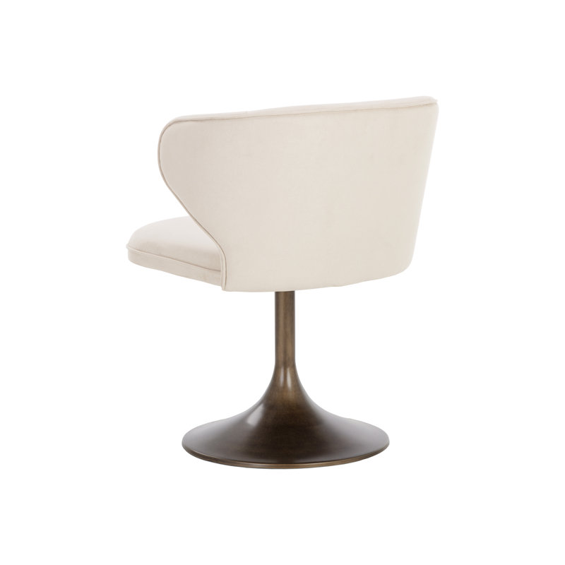 Simone Upholstered Dining Chair, Cream