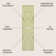 Massimo Bohemian Medallion Textured Weave Green/Cream Indoor/Outdoor Rug