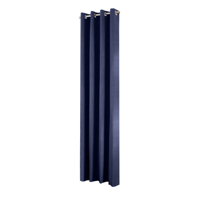 Ensemble de 2 rideaux occultants Solar Max, Bleu marine