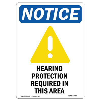 Hearing Protection Sign