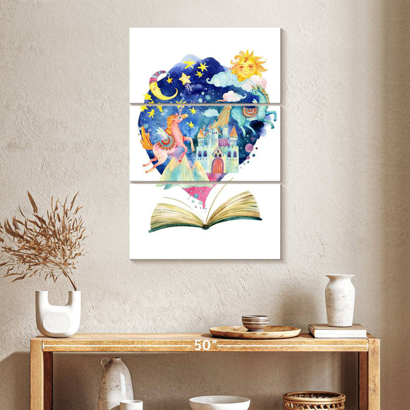 Kelan Fairy Tale Book World, H 38 po x l 24 po