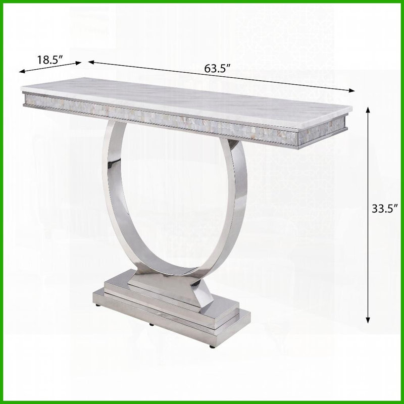Table basse Modern Glam avec plateau en faux marbre 18 mm Structure en acier inoxydable durable Peu d'entretien pour le salon