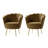 Louise Velvet Modern Task Chair With Ergonomic Design-1944554629