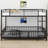 Metal Bunk Bed With Slide And Guardrails,-3625819-3625821