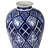 D7.8X12.8 Valora Blue And White Vase