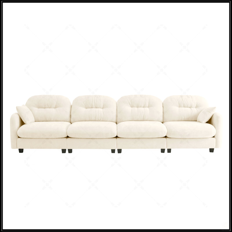 Canapé modulaire modulaire, tissu chenille de qualité supérieure, dossier capitonné, mousse à haute densité, installation facile, convient aux chambres à coucher, aux salons, aux coins lecture