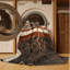 Tapis moderne et contemporain lavable à la machine à motif de volcans Patrizius Volcano - beige-488816709
