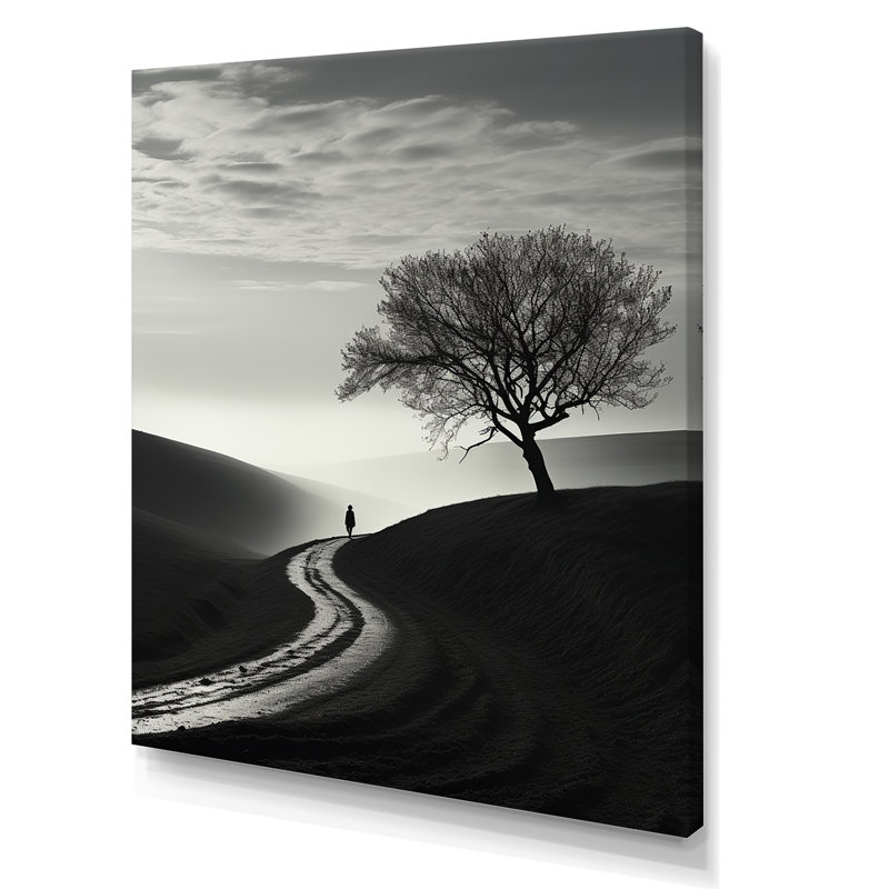 Harmonic Horizon Minimalisme, photographie sur toile, H 40 po x l 30 po x P 1,5 po, Toile tendue