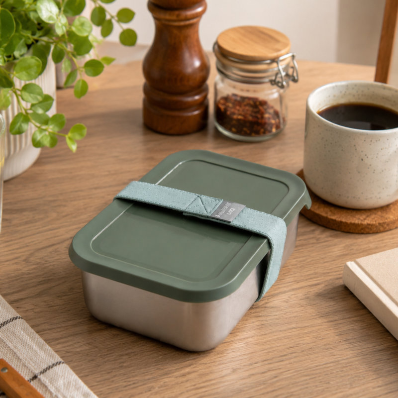 BergHOFF Leo Balance 18/10 Stainless Steel Lunch Box
