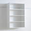 Système d'organisation mural en bois blanc Devi-162522125