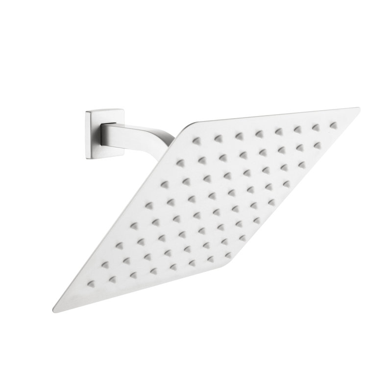 High Rain Shower Head 304 Stainless Steel - Ultra-Thin Waterfall With Self Nozzles, Full Body Shielding, Trouble- Installation, Fabulous Rainfall Protection, Easy Installation Method, Marvelous