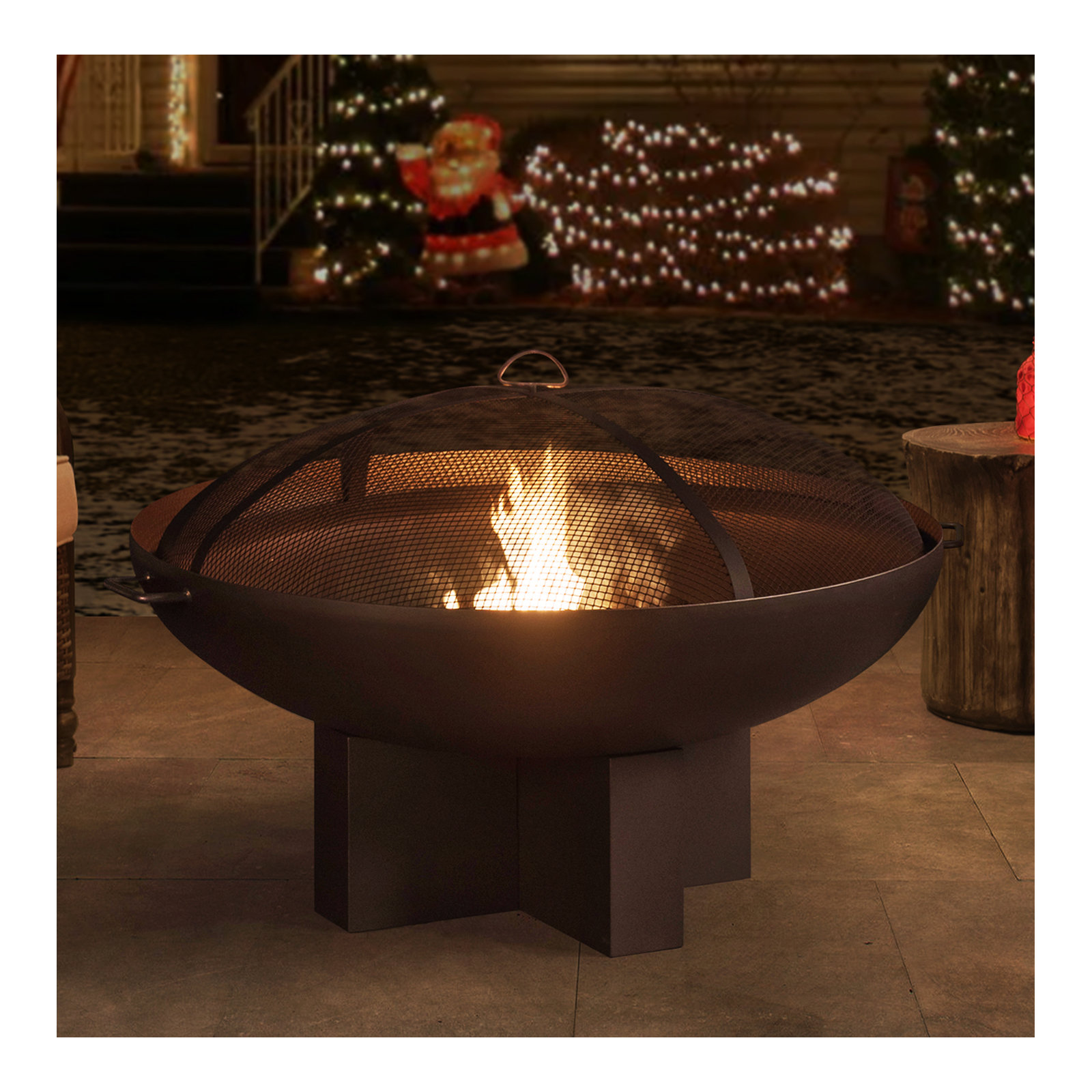 Kiyaan Round Fire Pit