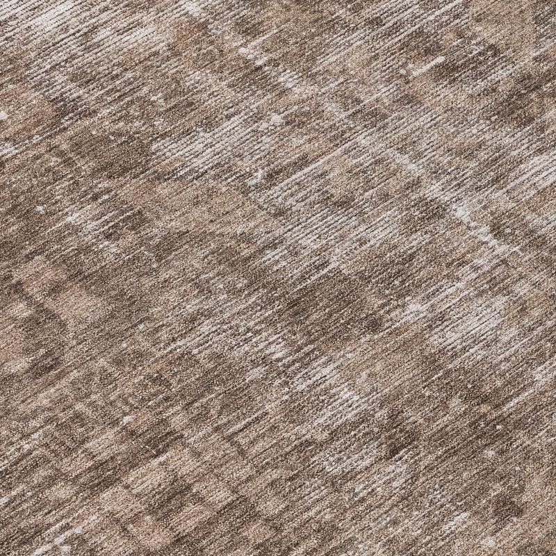 Tapis intérieur / extérieur brun Delaura, 8' x 10'