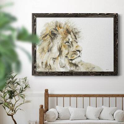 «Savannah I», reproduction d'art sur toile encadrée