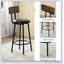 Table de salle à manger trois pièces ronde, petite table de salle à manger à deux niveaux avec rangement, table de bar