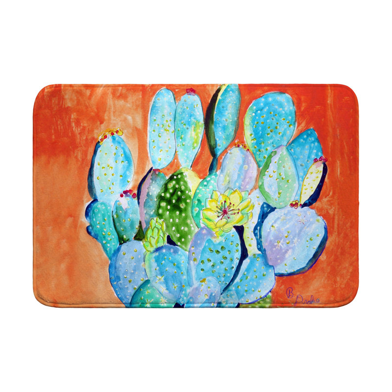 Cactus II Bath Mat, Single - 24" L x 36" W