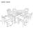 Outdoor Dining Table And Chairs Patio Dining Table With Chairs Outdoor Dining Table Set-329092859