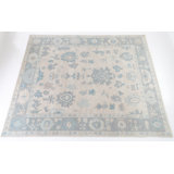 Lottie Hand Knotted Wool Abstract Area Rug