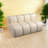 Miquella 47.2'' Faux Leather Loveseat-570988482