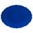 Blue Indigo Crackle Melamine 2pc Platter Set