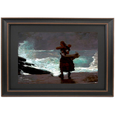 The Gale By Winslow Homer
