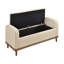 Banc de chambre Mid-Century