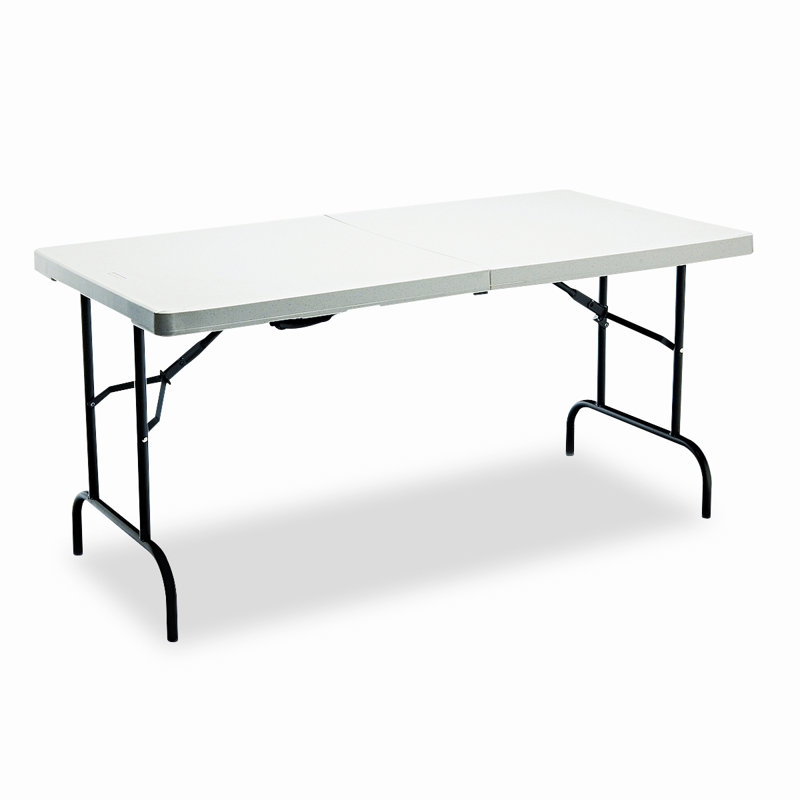 Table pliante en plastique IndestrucTableTOO, H 29 po x L 60 po x l 30 po, Platine