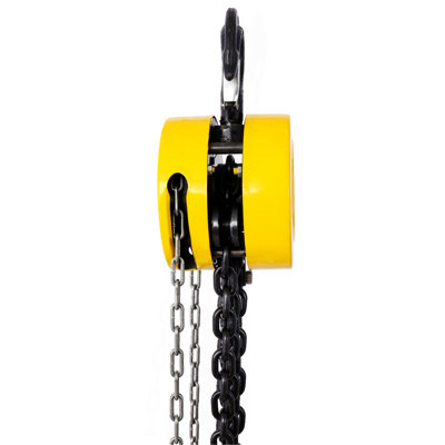 Chain Hoist 6600Lbs 3T Capacity 10Ft With 2 Heavy Duty Hooks,Manual Chain Hoist Steel Construction