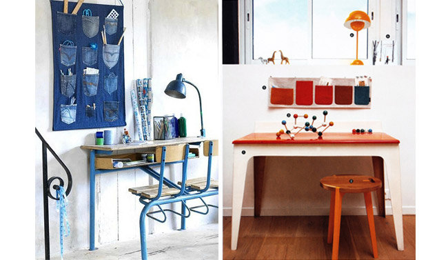 6 Ideas for Organizing Kids' Desks