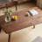 Solid wood modern simple dining table sets.-104357675