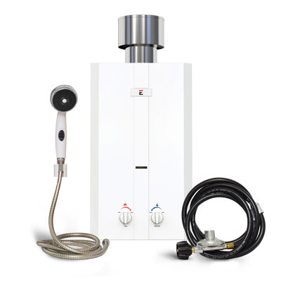 Eccotemp 3.0 GPM Portable Outdoor Tankless Water Heater w/ Shower Set